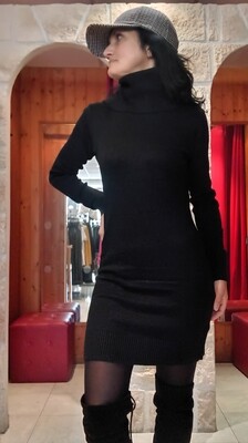 Robe pull Stéphanie noir