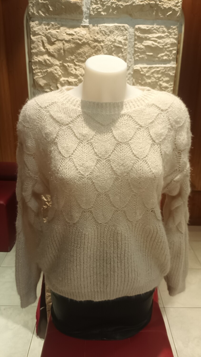 Pull Emma beige 
