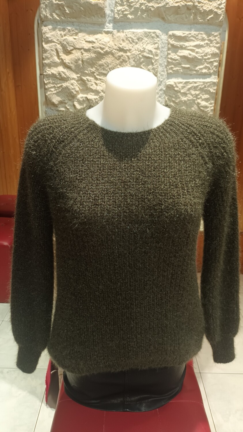 Pull Graziella kaki