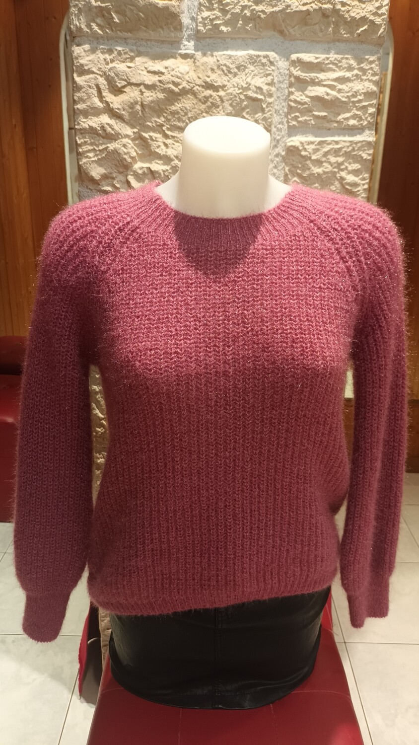 Pull Graziella rose