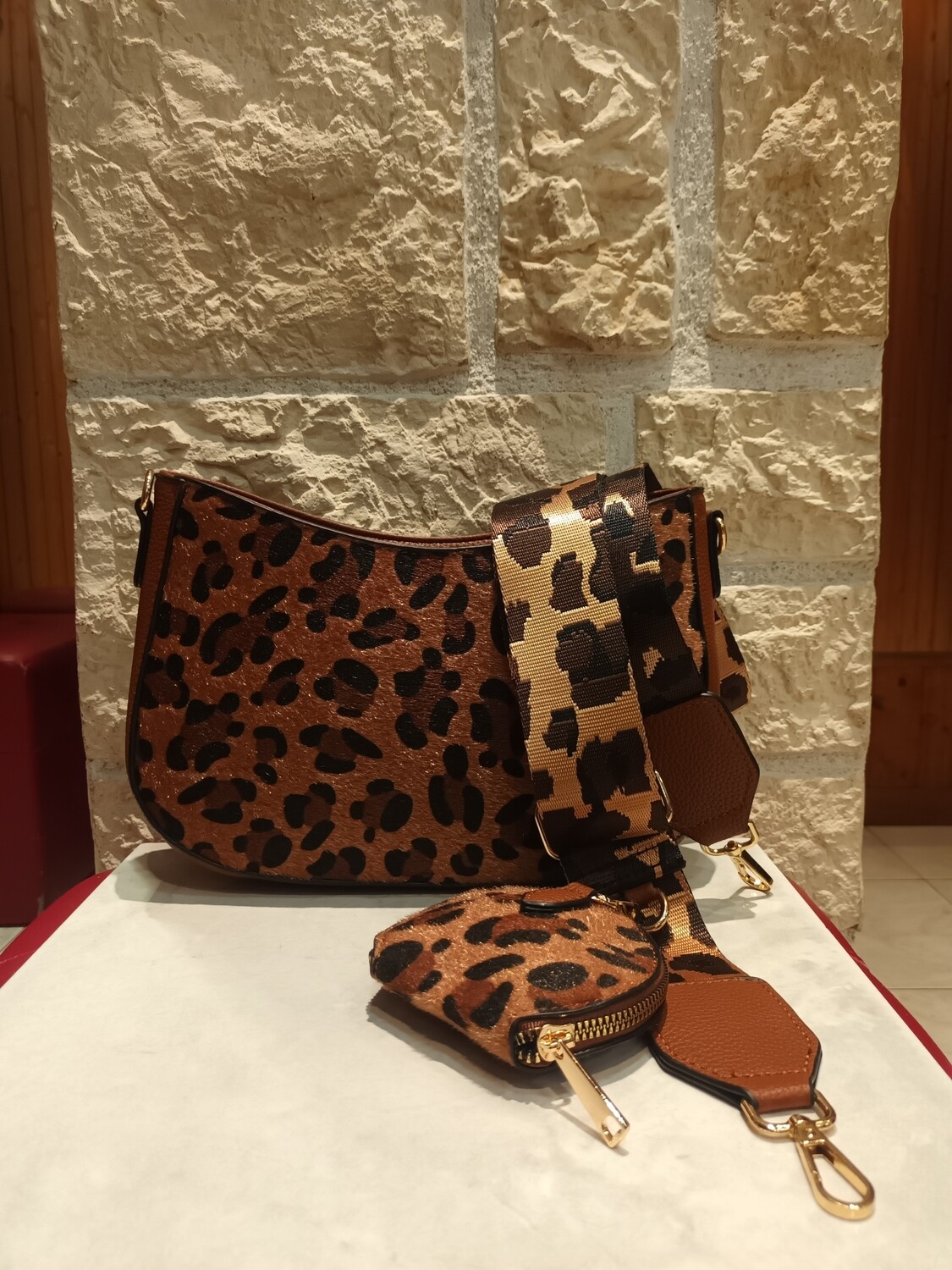 Sac Panthère marron 