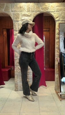 Jean Vintage gris foncé