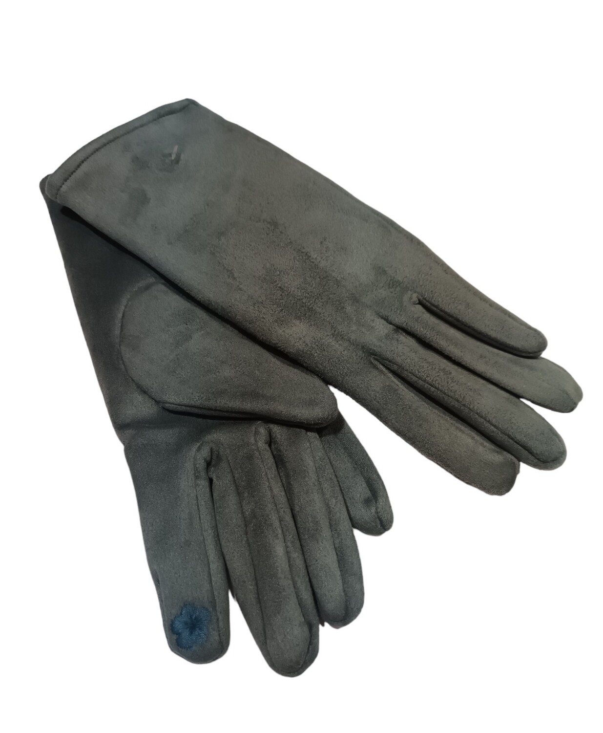 Gants femme bleu tourquoise 