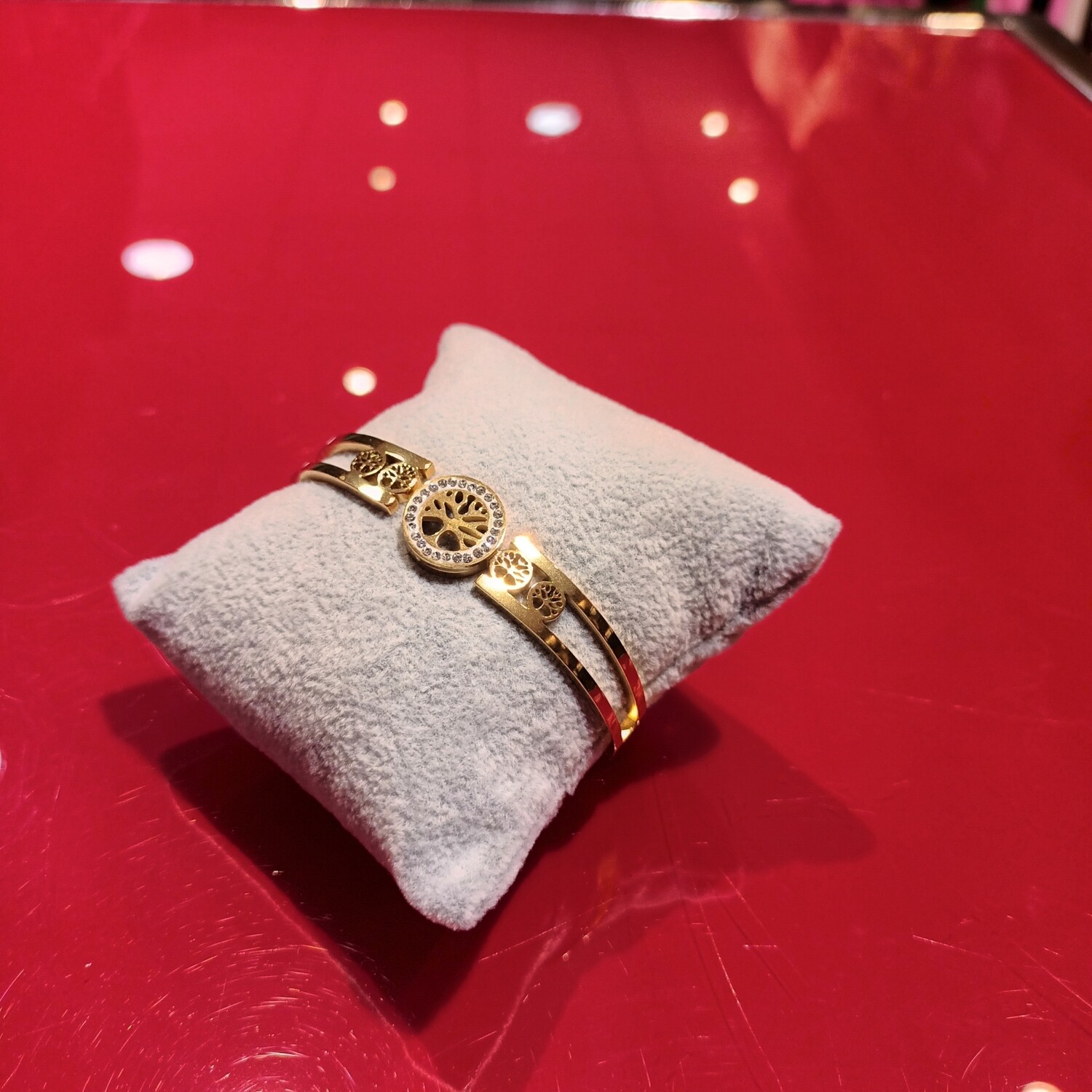 Bracelet Arbre doré 