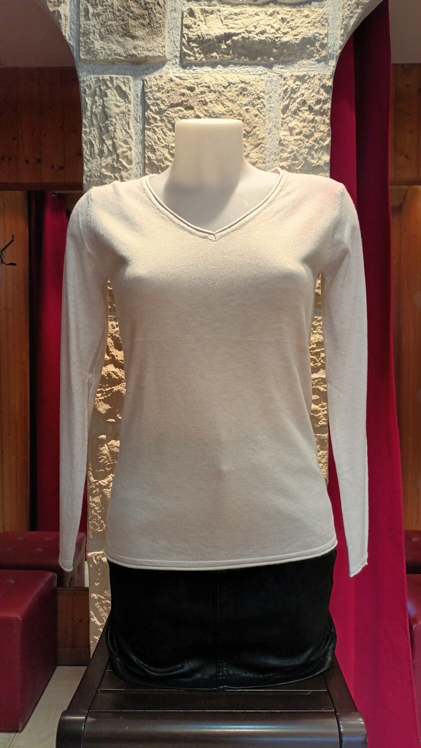 Pull Essentiel beige 