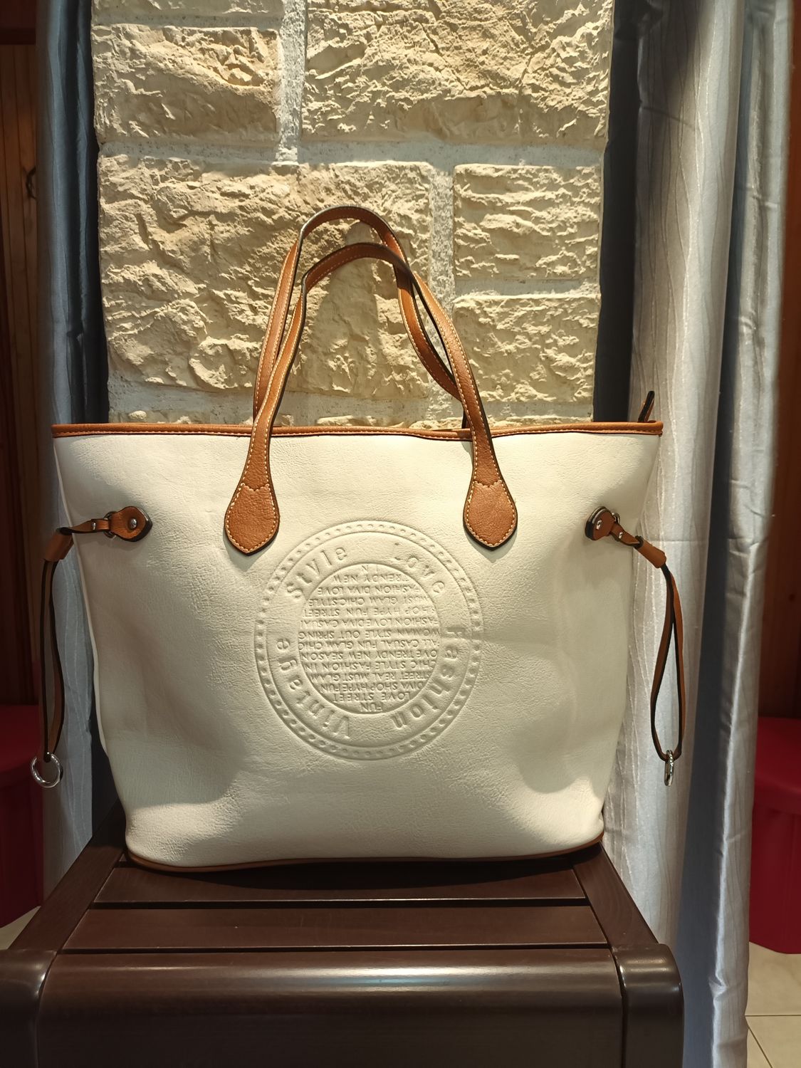 Sac cabas casual beige 