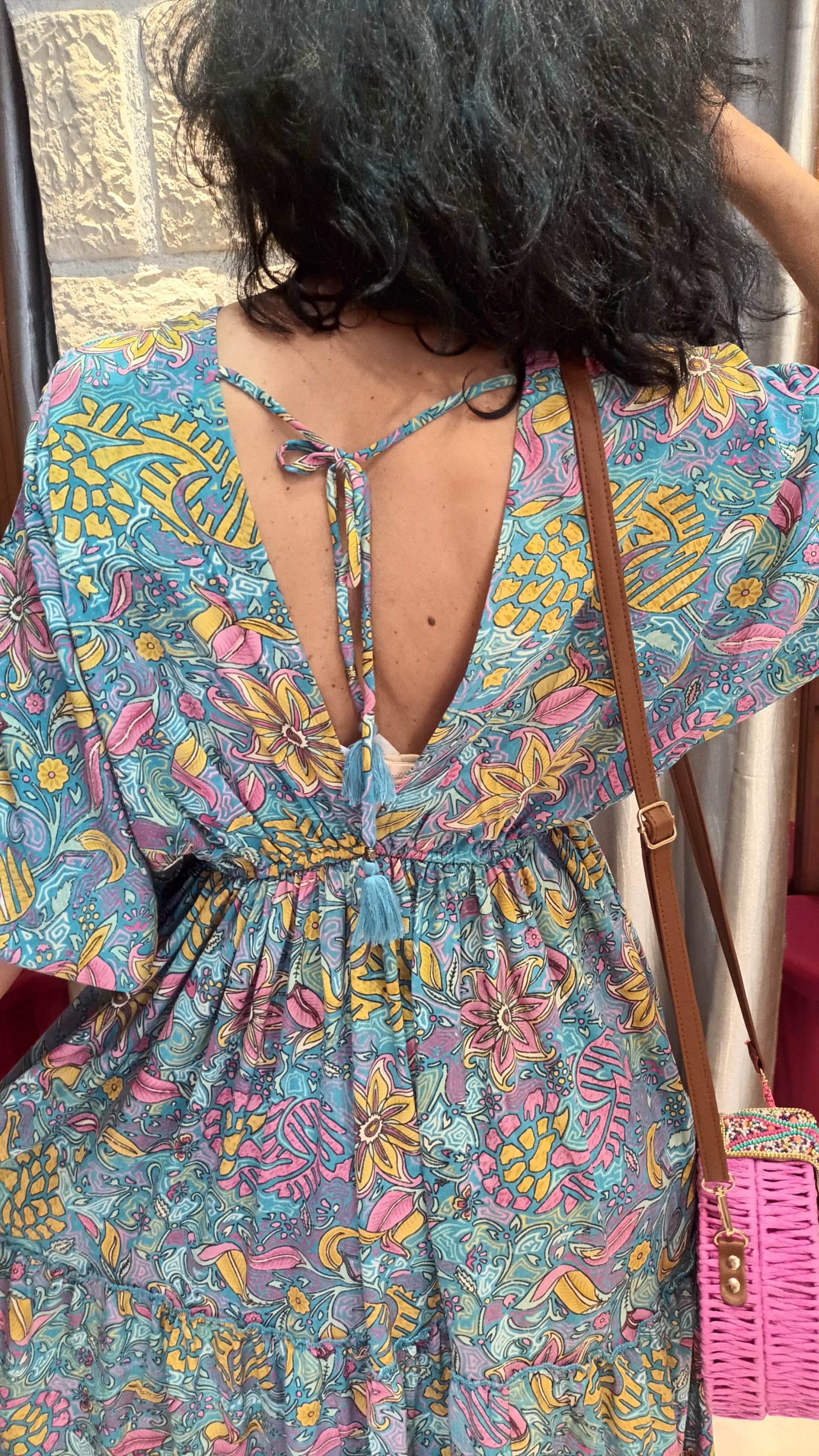 Robe Jasmin turquoise 