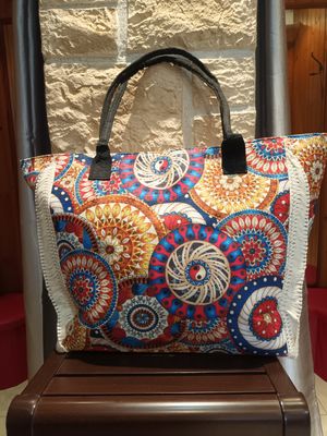 Sac plage Love noir