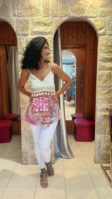 Top Patchwork  fuchsia