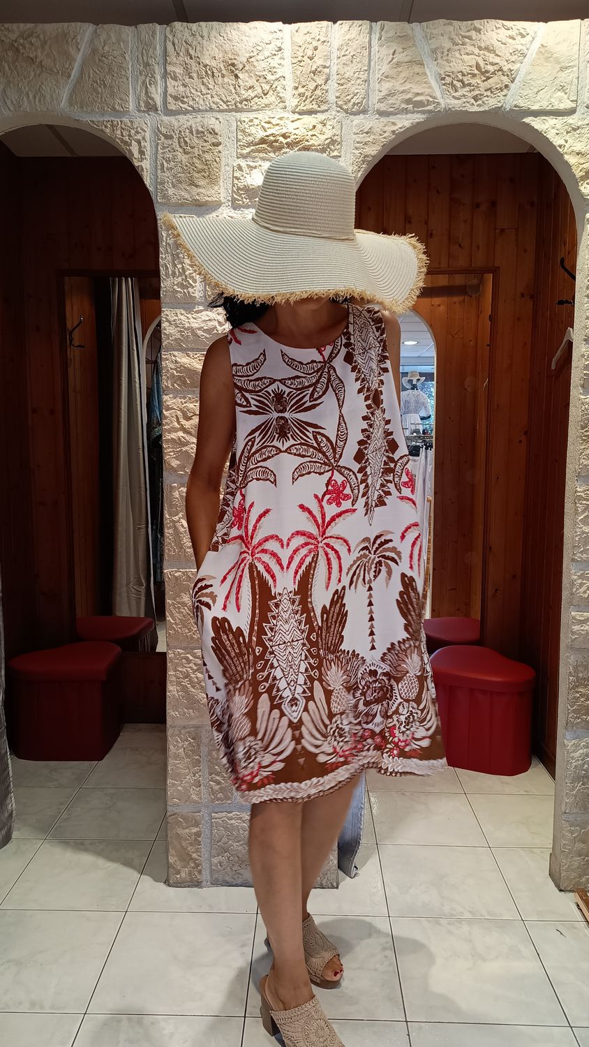 Robe Palma rouge