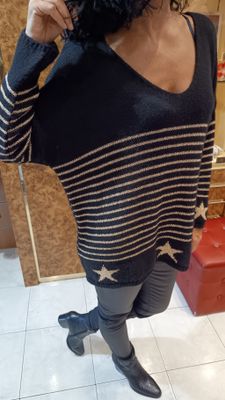 Pull Étoile noir