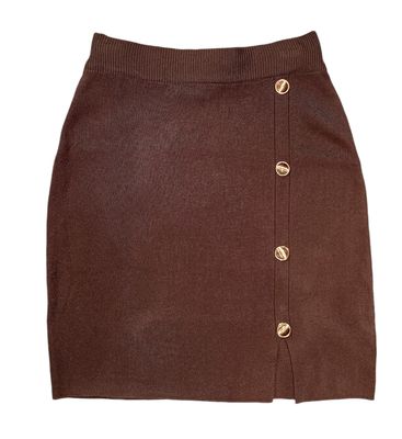 Jupe maille Gina camel