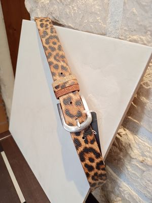 Ceinture imprimé léopard