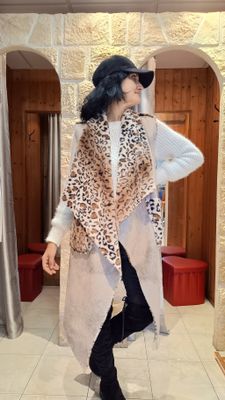 Veste réversible Léo gris clair 