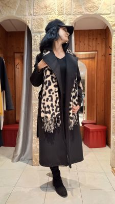 Manteau long noir