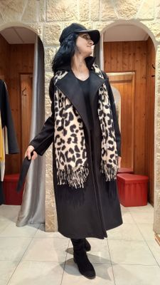 Manteau long noir