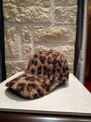 Casquette bouclette camel