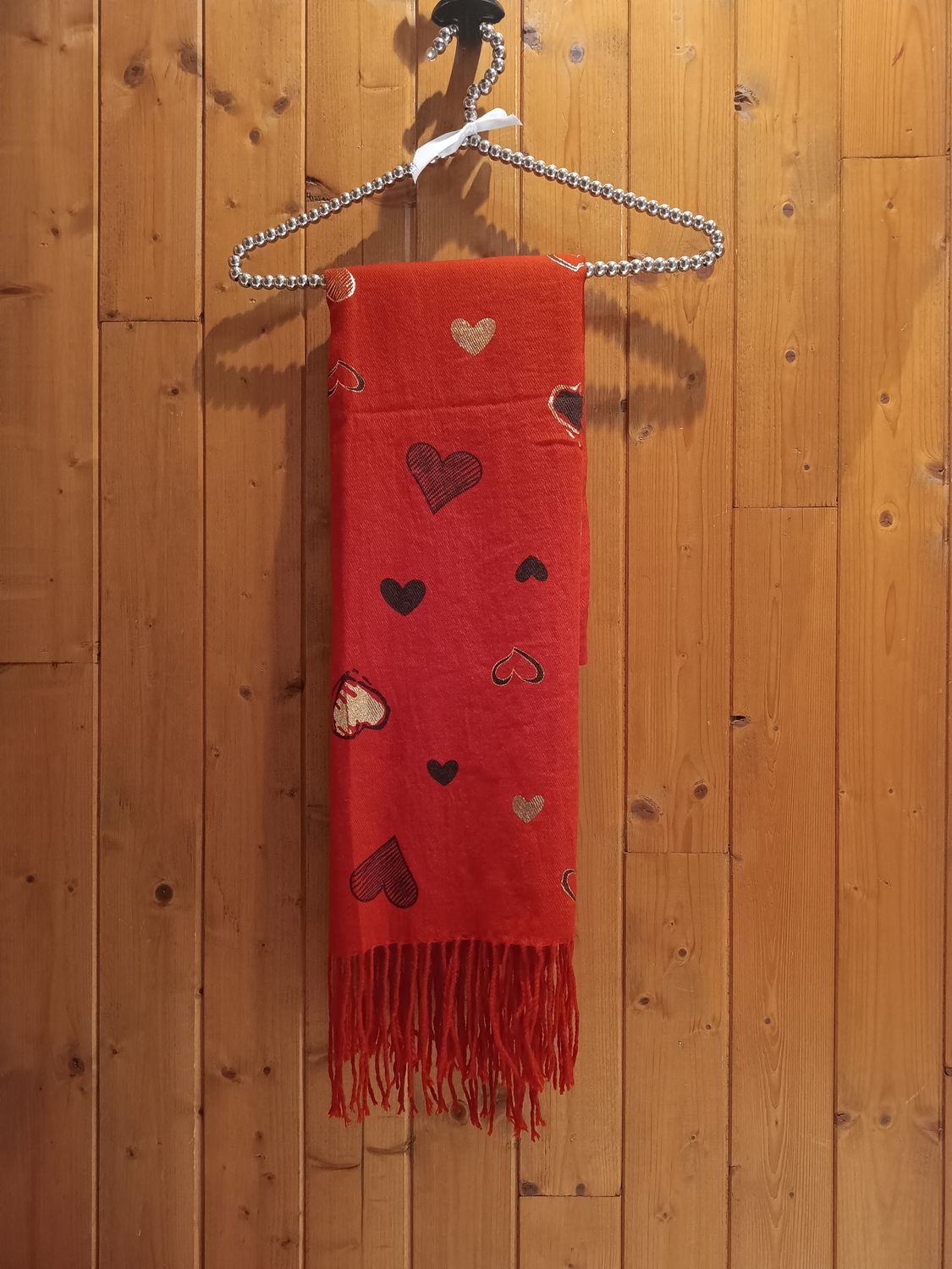 Écharpe Petit coeur rouge 