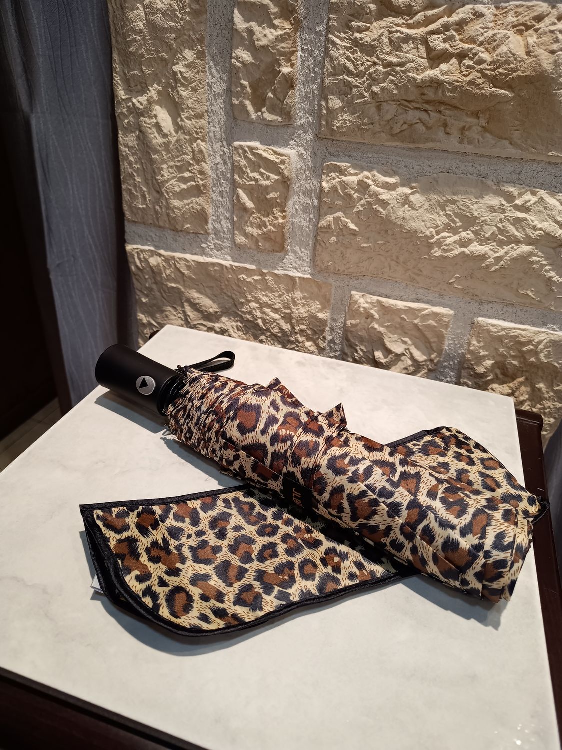 Parapluie imprimé animalier 