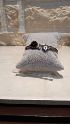 Bracelet Fiori argenté