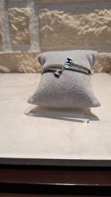 Bracelet Papillons argenté 