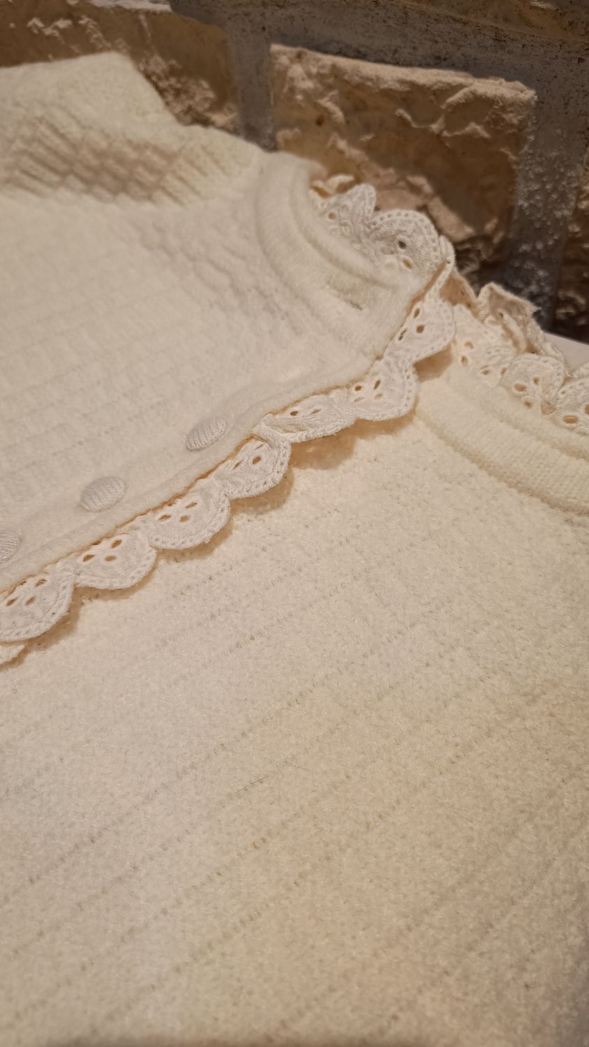 Pull Catherine écru 