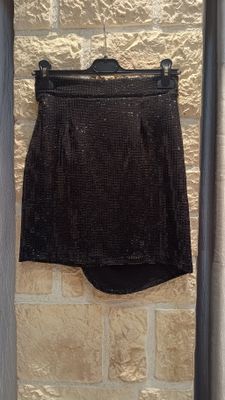 Jupe Disco courte noir