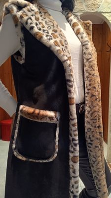 Veste Léo noir