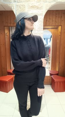 Pull Catherine noir 