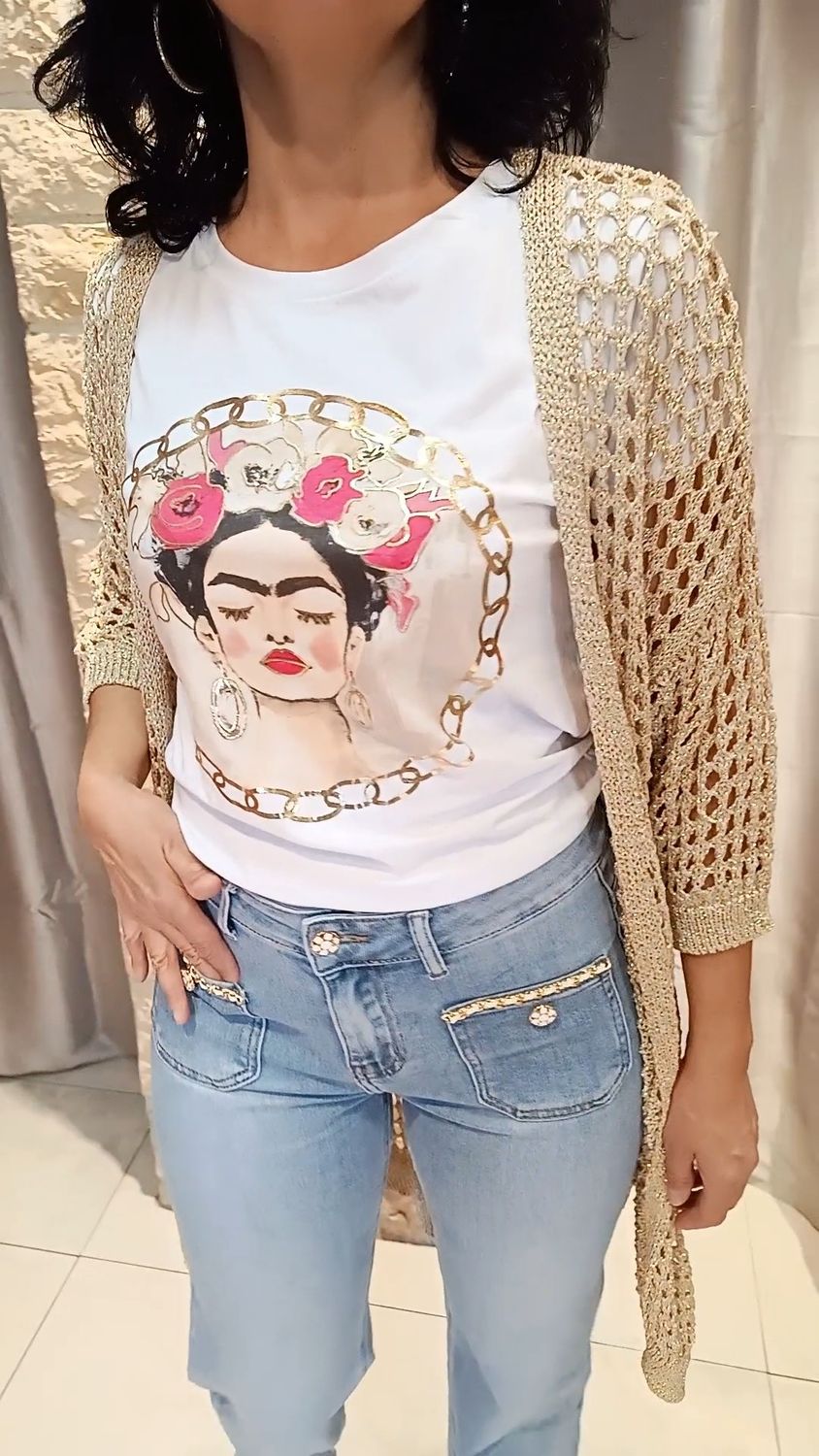 T-shirt Frida beige 