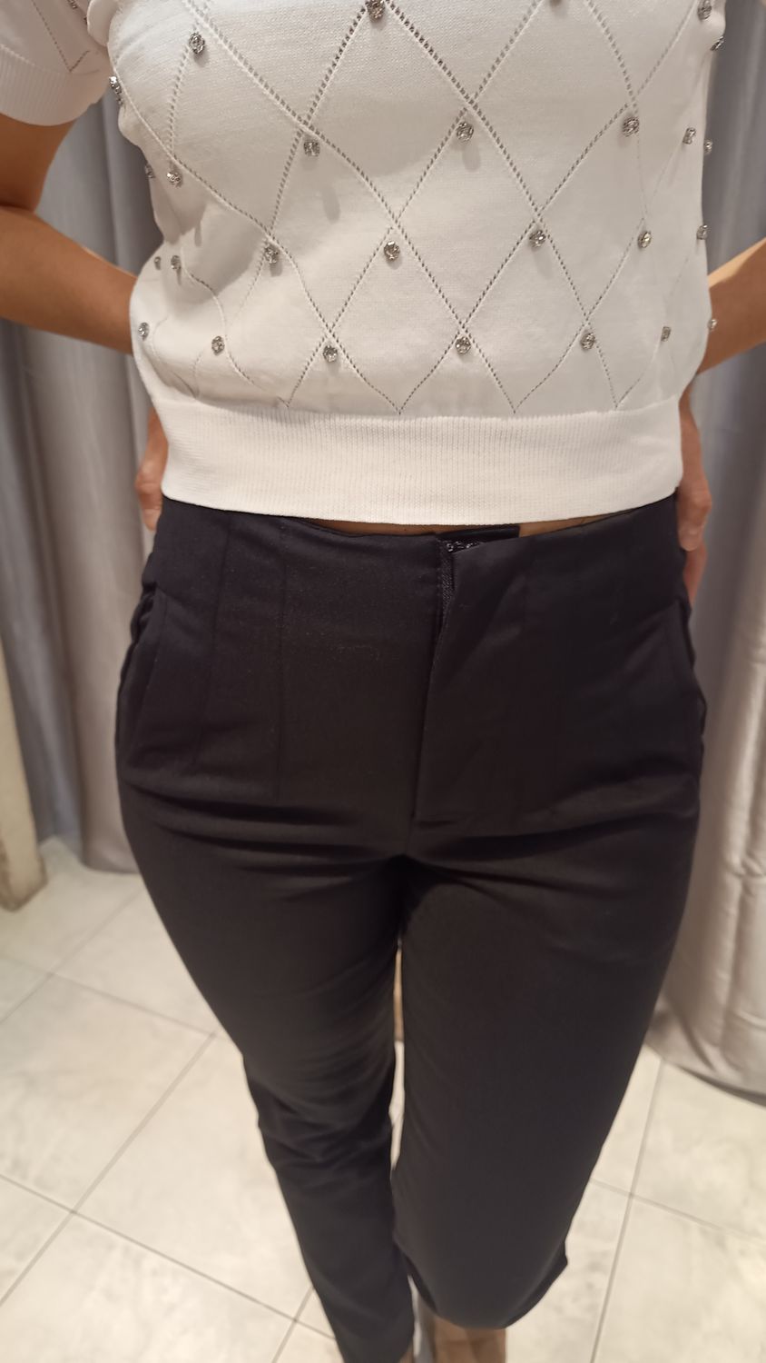 Pantalon costume noir