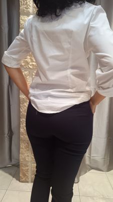 Chemise coton blanc