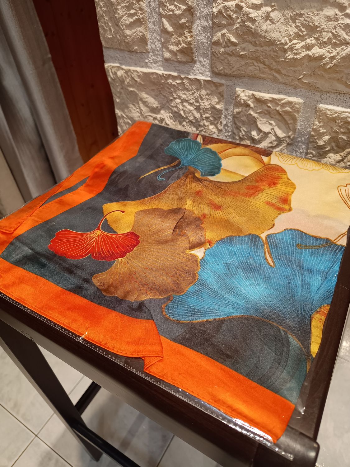 Foulard carré Ginko