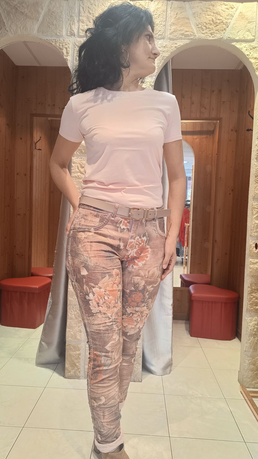 T-shirt basic rose