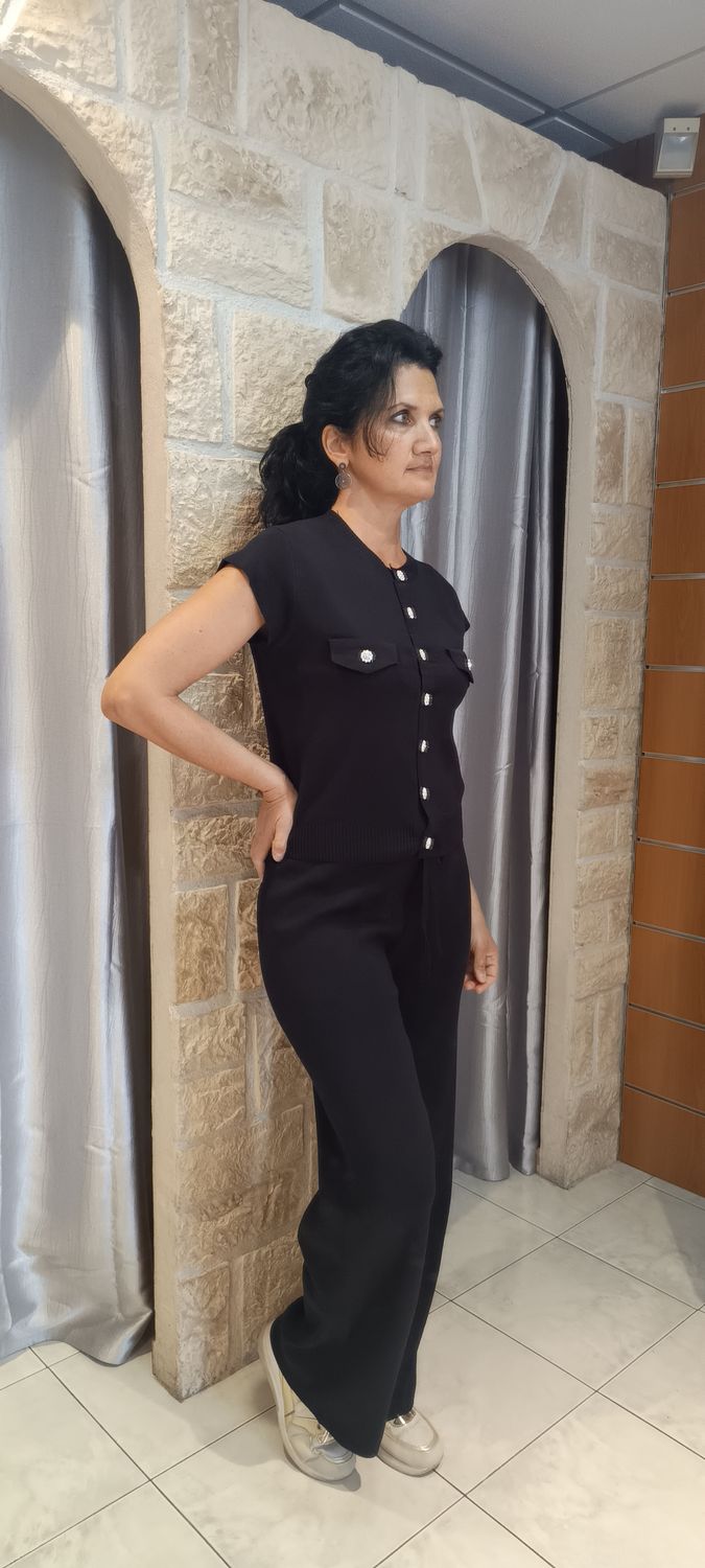 Ensemble deux pièces noir 