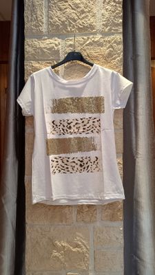 T-shirt Motifs kaki