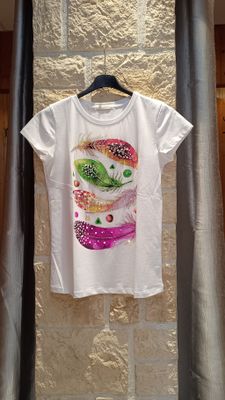 T-shirt Indi rose