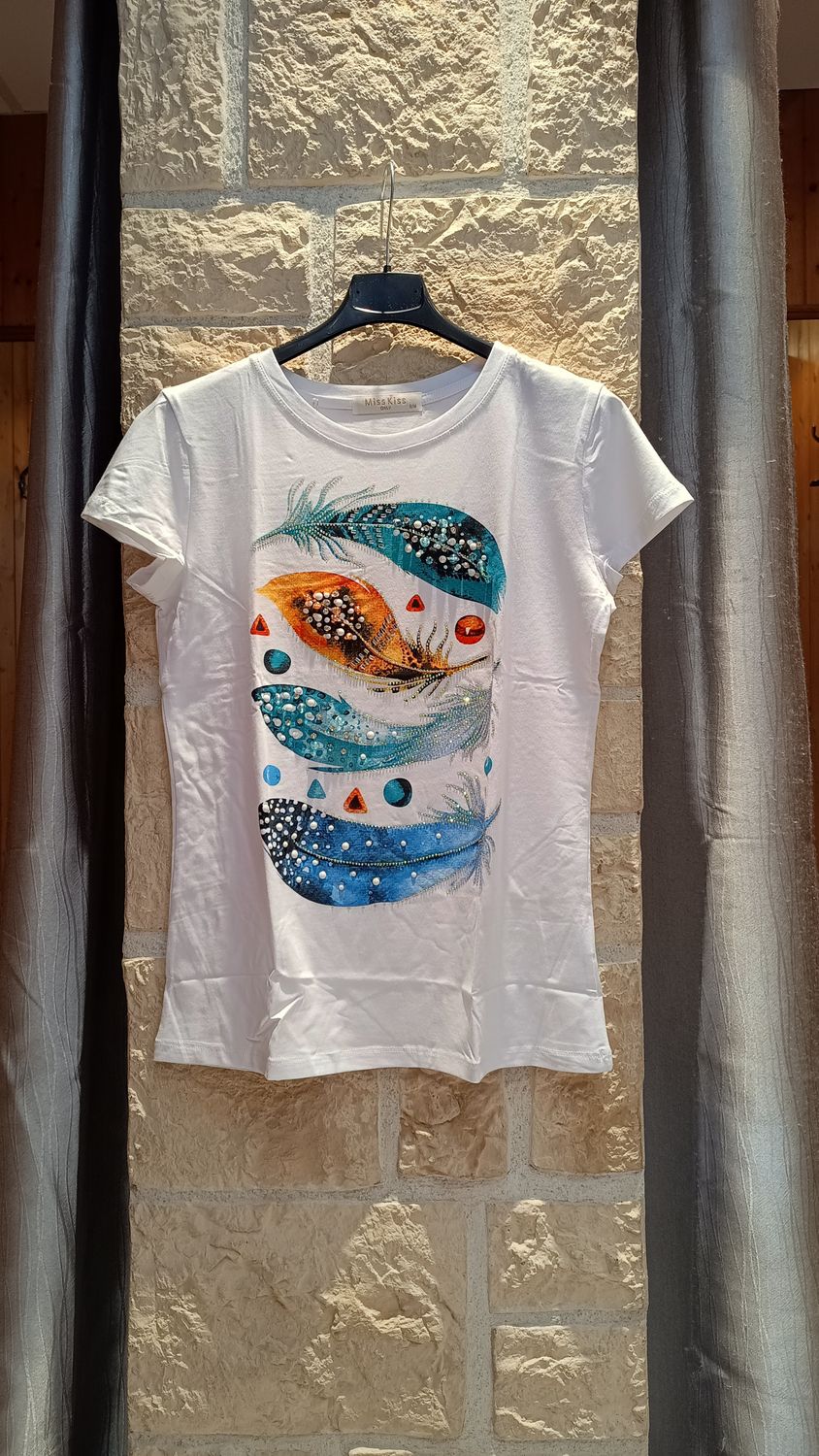 T-shirt Indi turquoise 