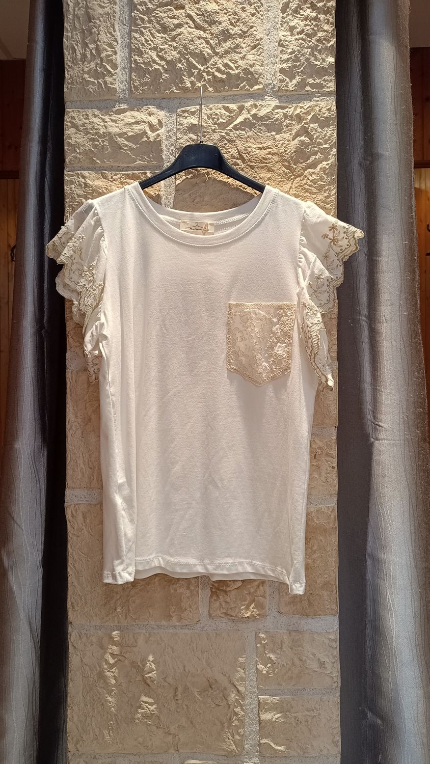Top Pocket écru 