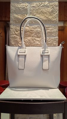 Sac cabas Boucle blanc 