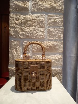 Sac à main Box marron