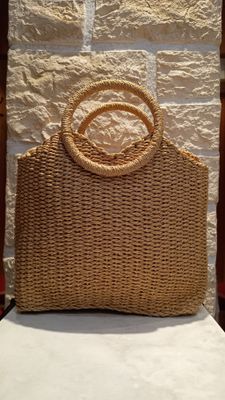 Sac panier marron 