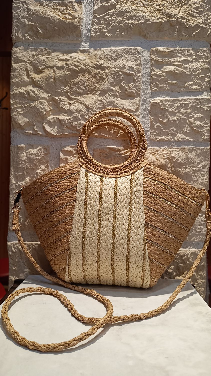 Sac panier Bico marron 