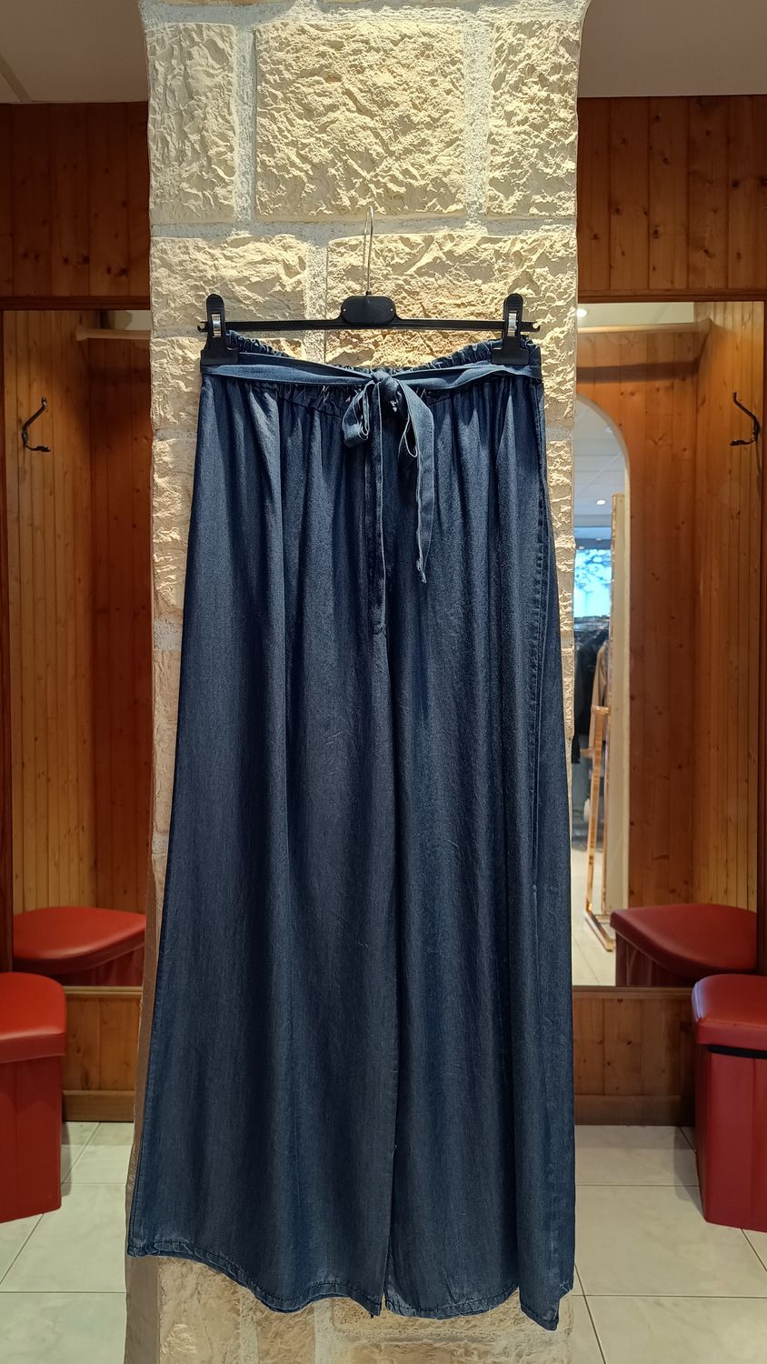 Pantalon jean bleu foncé 