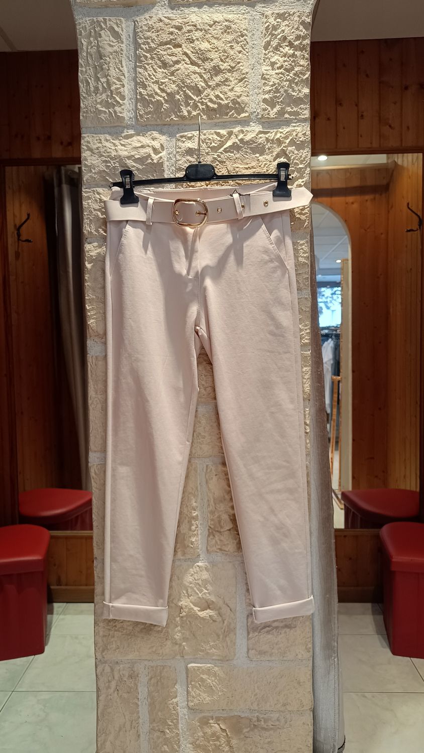 Pantalon Capri beige 