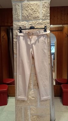 Pantalon Capri beige 