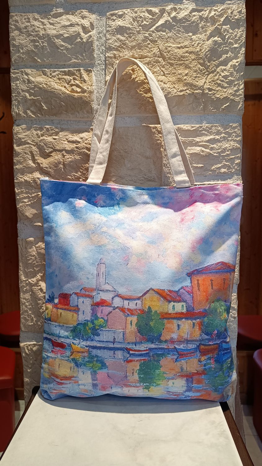 Tote bag pastel