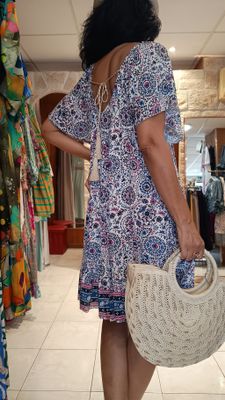 Robe Samara bleu 