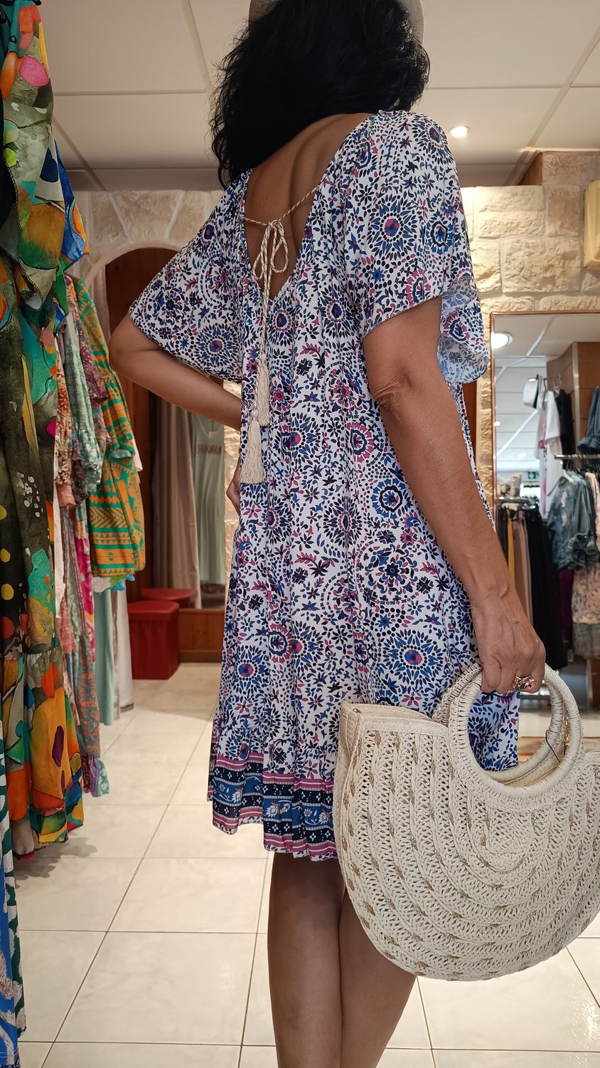 Robe Samara bleu 