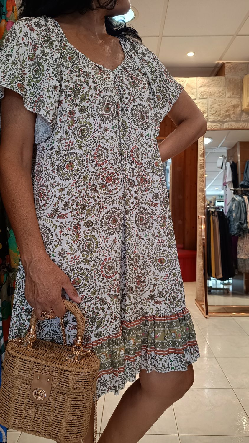 Robe Samara vert
